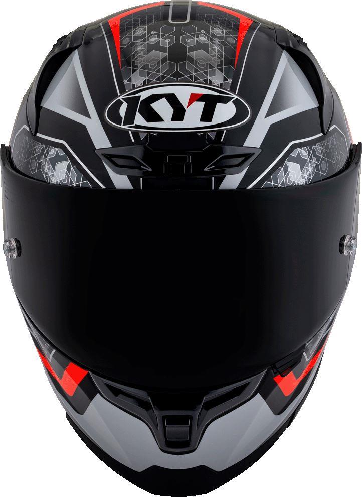 KYT Sport Touring - Striker #01 Black Red - Full Face Helmet