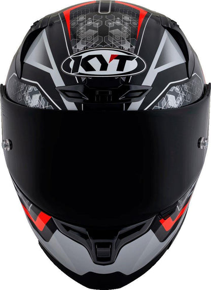 KYT Sport Touring - Striker #01 Black Red - Full Face Helmet