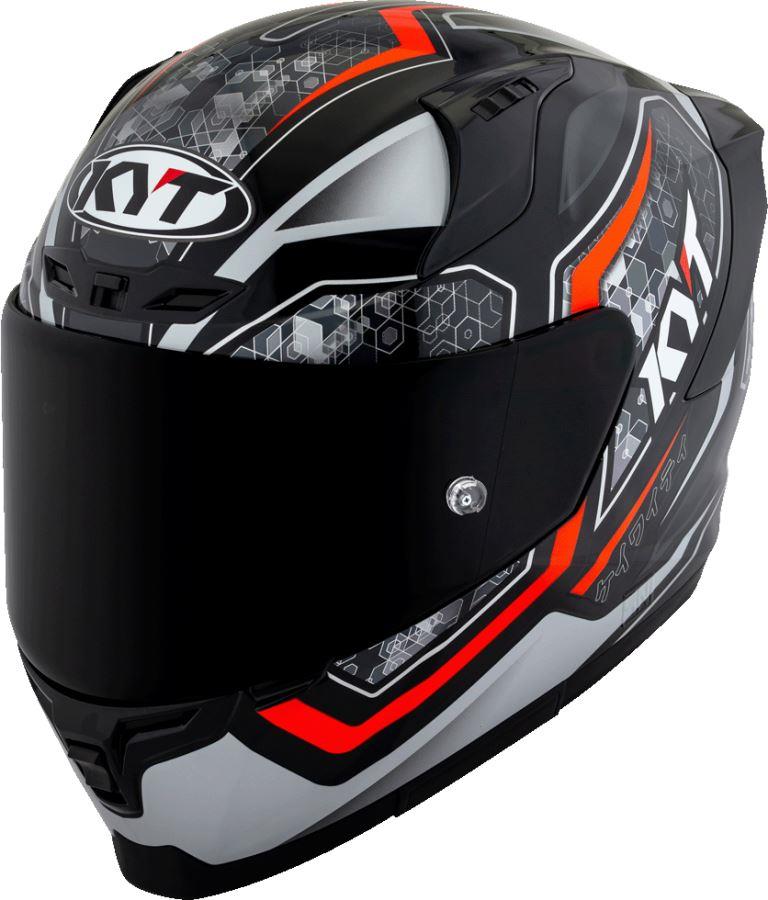 KYT Sport Touring - Striker #01 Black Red - Full Face Helmet