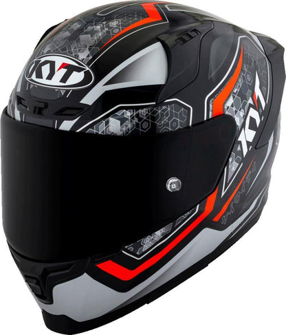 KYT Sport Touring - Striker #01 Black Red - Full Face Helmet