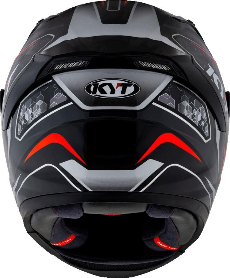 KYT Sport Touring - Striker #01 Black Red - Full Face Helmet