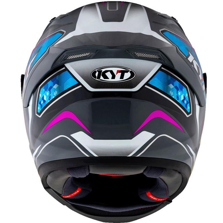 KYT Sport Touring - Striker #01 Grl Grey Blue - Full Face Helmet