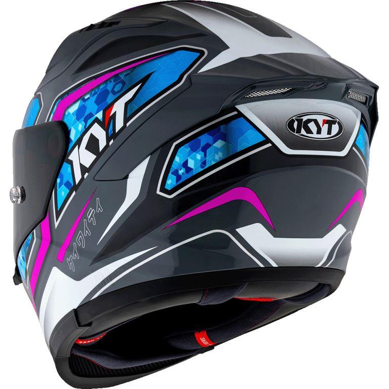 KYT Sport Touring - Striker #01 Grl Grey Blue - Full Face Helmet