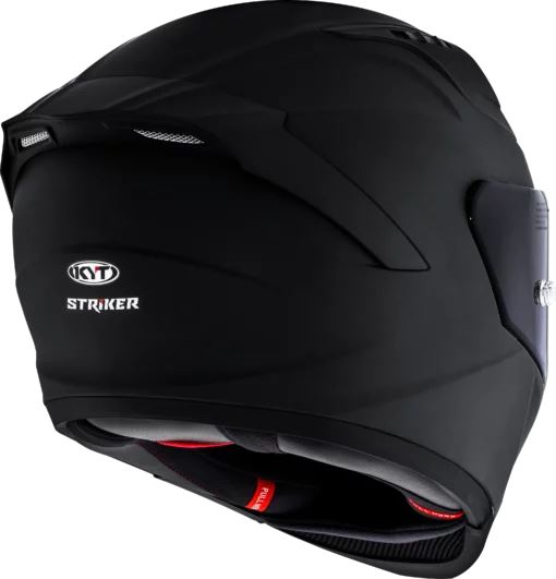 KYT Sport Touring - Striker #02 Plain Black - Full Face Helmet