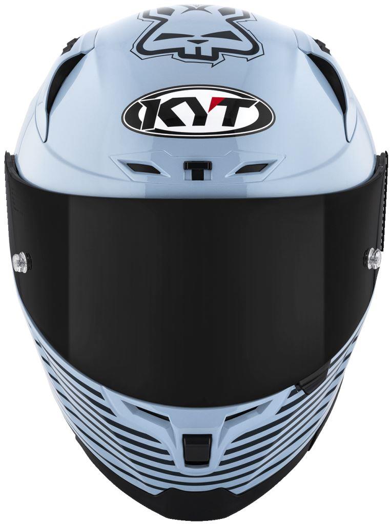 KYT Sport Touring - Striker AF37 Livery Sea Blue - Full Face Helmet