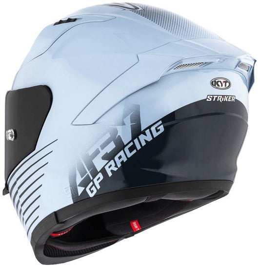 KYT Sport Touring - Striker AF37 Livery Sea Blue - Full Face Helmet