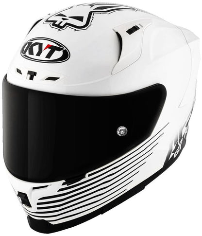 KYT Sport Touring - Striker AF37 Livery White Black - Full Face Helmet