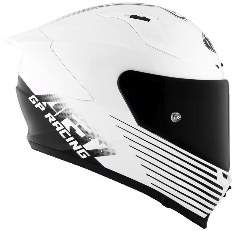 KYT Sport Touring - Striker AF37 Livery White Black - Full Face Helmet