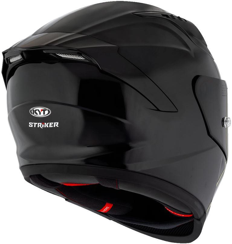 KYT Sport Touring - Striker Plain Black - Full Face Helmet
