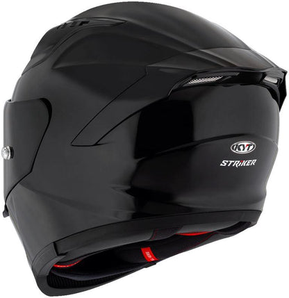 KYT Sport Touring - Striker Plain Black - Full Face Helmet