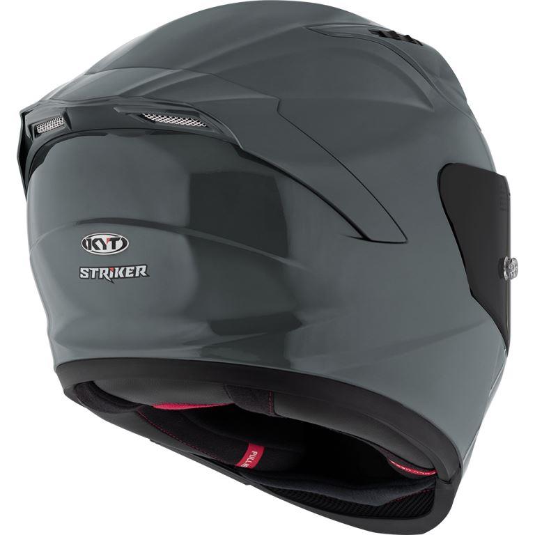KYT Sport Touring - Striker Plain Grl Grey Gloss - Full Face Helmet
