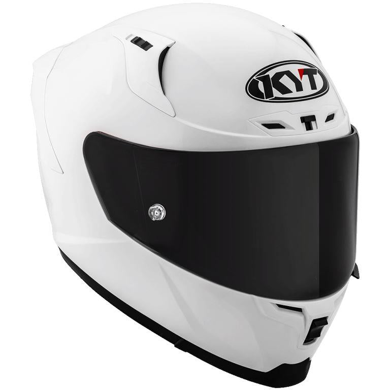 KYT Sport Touring - Striker Plain Plain White - Full Face Helmet