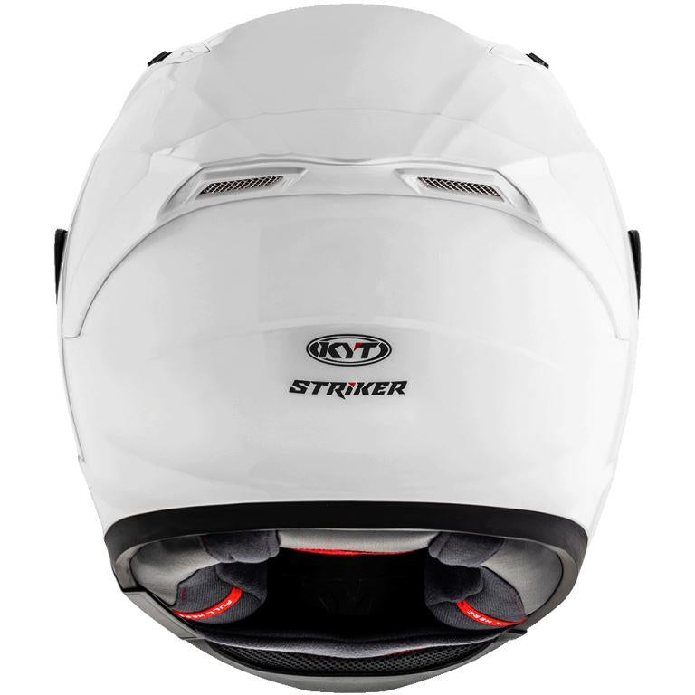 KYT Sport Touring - Striker Plain Plain White - Full Face Helmet