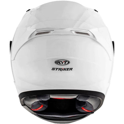 KYT Sport Touring - Striker Plain Plain White - Full Face Helmet
