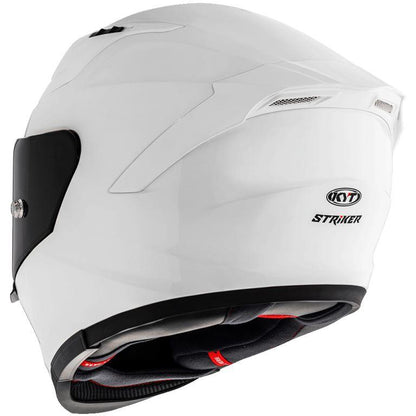 KYT Sport Touring - Striker Plain Plain White - Full Face Helmet