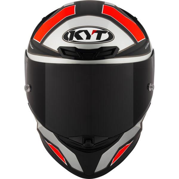 KYT Sport Touring - TT-REVO Electron Matt Grey Red - Full Face Helmet