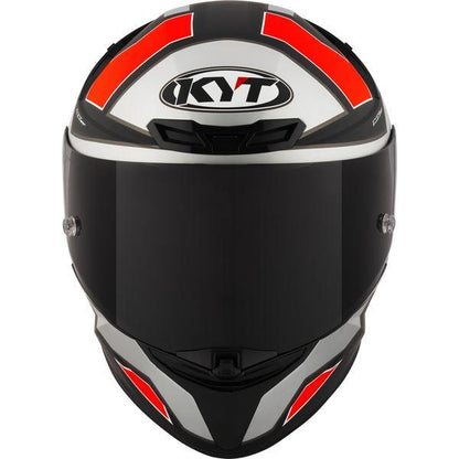 KYT Sport Touring - TT-REVO Electron Matt Grey Red - Full Face Helmet