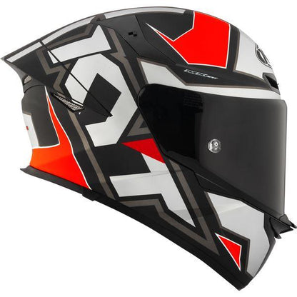 KYT Sport Touring - TT-REVO Electron Matt Grey Red - Full Face Helmet