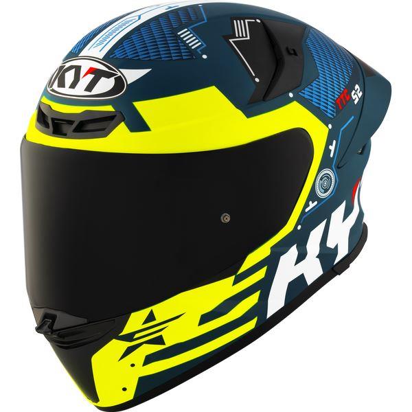 KYT Sport Touring - TT-REVO Fuselage Matt Yellow - Full Face Helmet