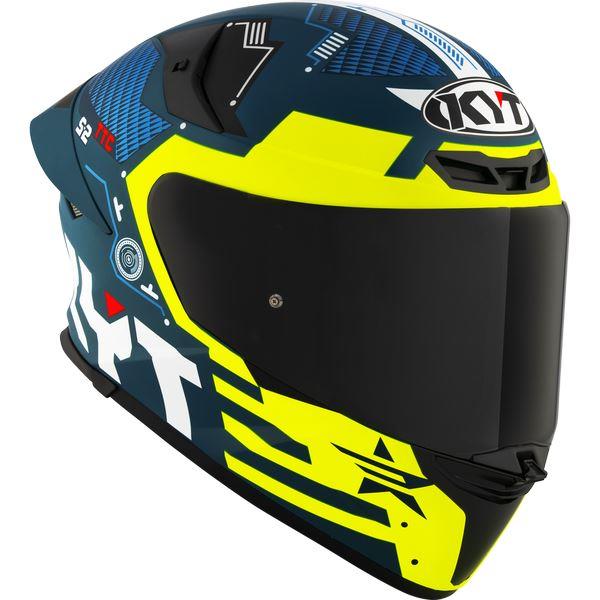 KYT Sport Touring - TT-REVO Fuselage Matt Yellow - Full Face Helmet