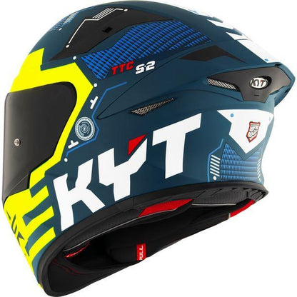 KYT Sport Touring - TT-REVO Fuselage Matt Yellow - Full Face Helmet