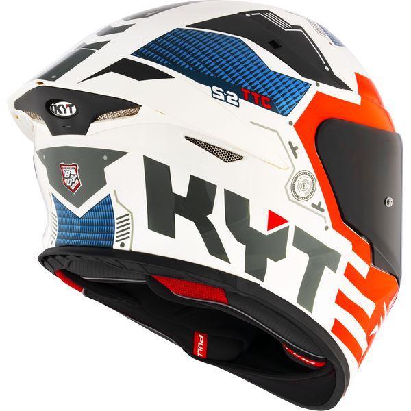 KYT Sport Touring - TT-REVO Fuselage Red - Full Face Helmet