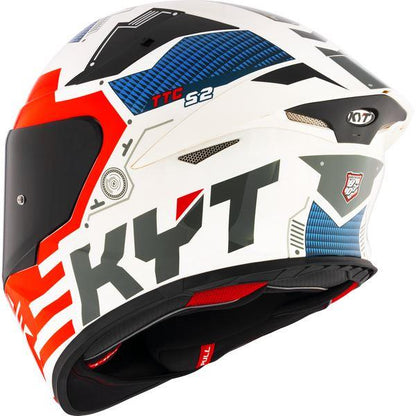 KYT Sport Touring - TT-REVO Fuselage Red - Full Face Helmet