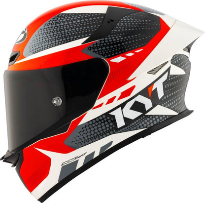 KYT Sport Touring - TT-REVO Gear Black Red - Full Face Helmet