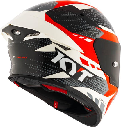 KYT Sport Touring - TT-REVO Gear Black Red - Full Face Helmet