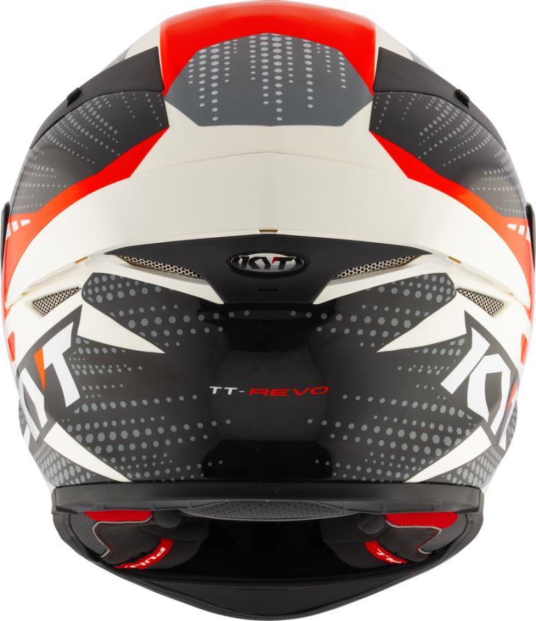 KYT Sport Touring - TT-REVO Gear Black Red - Full Face Helmet