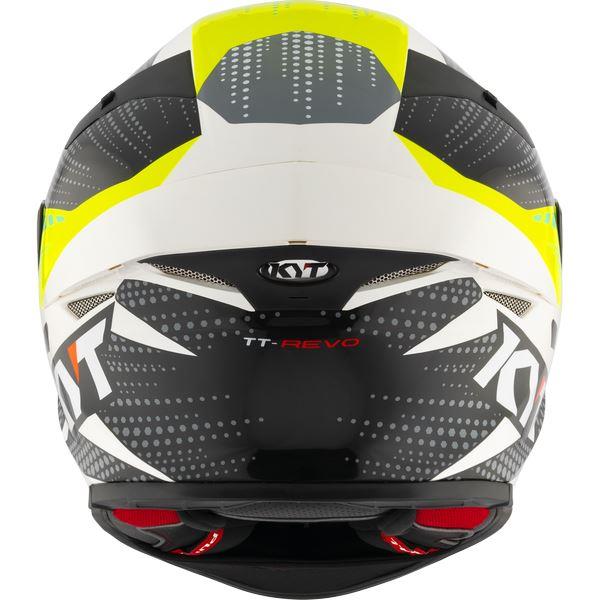 KYT Sport Touring - TT-REVO Gear Black Yellow - Full Face Helmet