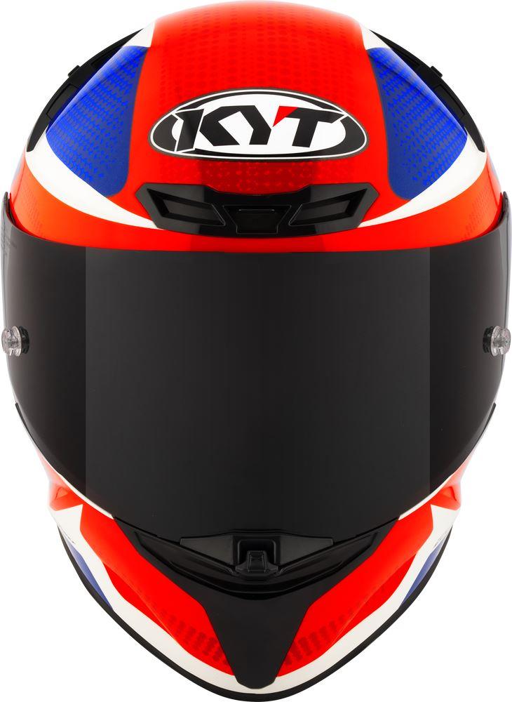 KYT Sport Touring - TT-REVO Gear Blue Red - Full Face Helmet
