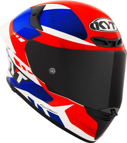 KYT Sport Touring - TT-REVO Gear Blue Red - Full Face Helmet