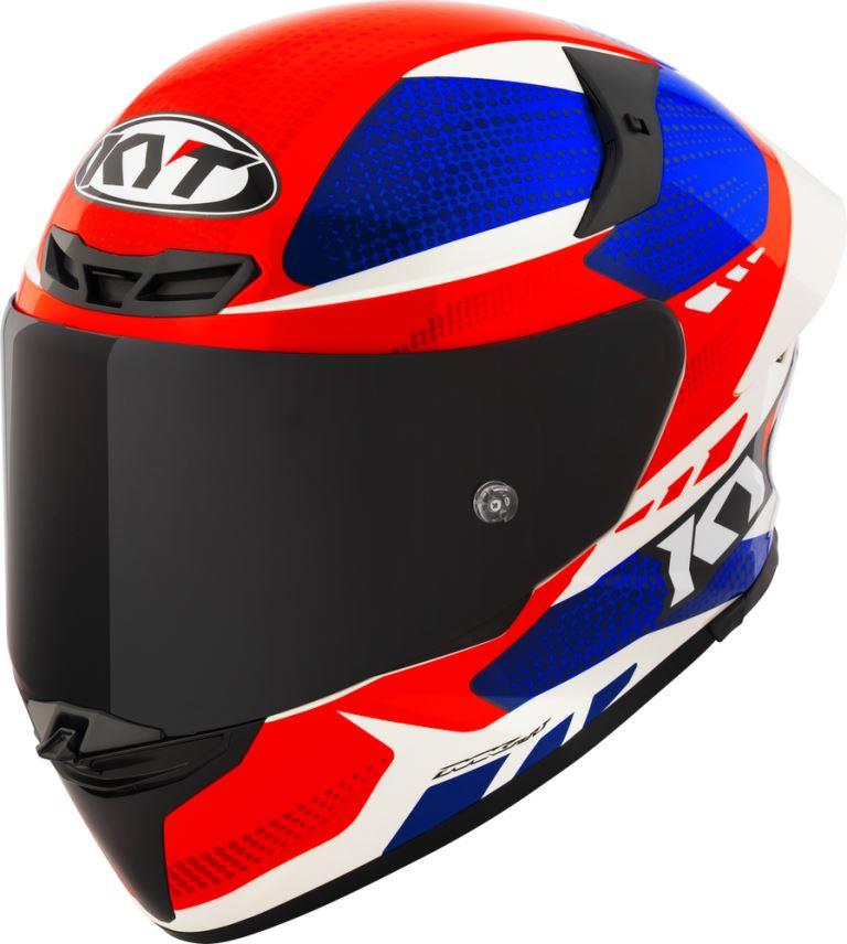 KYT Sport Touring - TT-REVO Gear Blue Red - Full Face Helmet