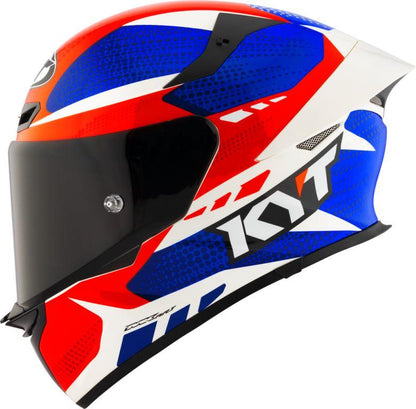 KYT Sport Touring - TT-REVO Gear Blue Red - Full Face Helmet
