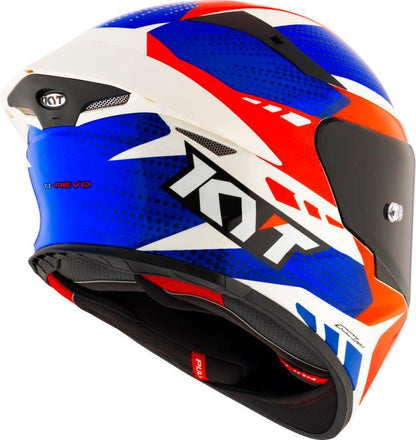 KYT Sport Touring - TT-REVO Gear Blue Red - Full Face Helmet