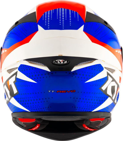 KYT Sport Touring - TT-REVO Gear Blue Red - Full Face Helmet