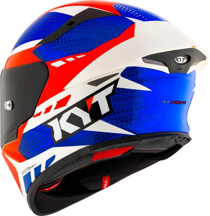 KYT Sport Touring - TT-REVO Gear Blue Red - Full Face Helmet