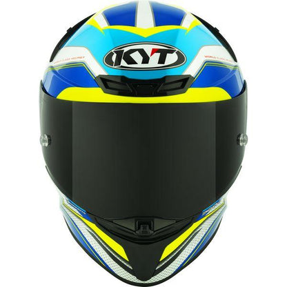 KYT Sport Touring - TT-REVO Grand Prix Whitelight Blue - Full Face Helmet