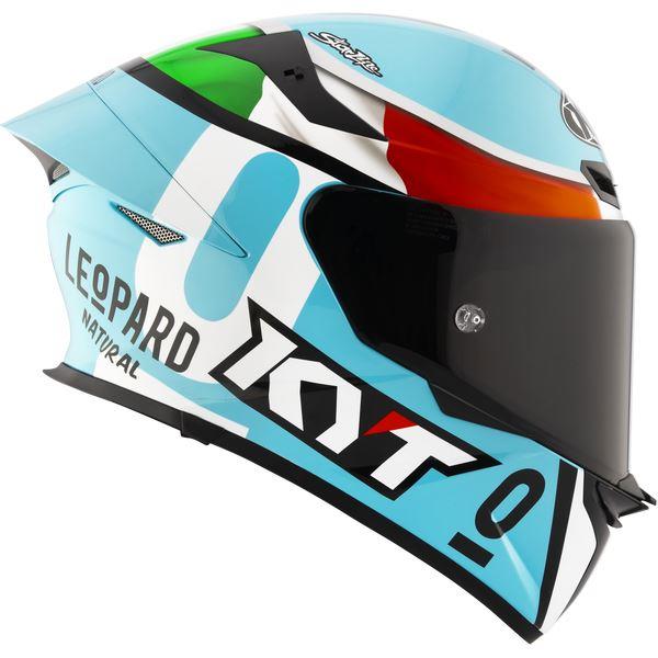KYT Sport Touring - TT-REVO Leopard Replica Tricolore - Full Face Helmet
