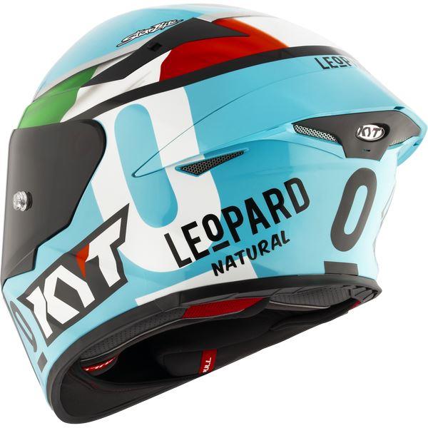 KYT Sport Touring - TT-REVO Leopard Replica Tricolore - Full Face Helmet