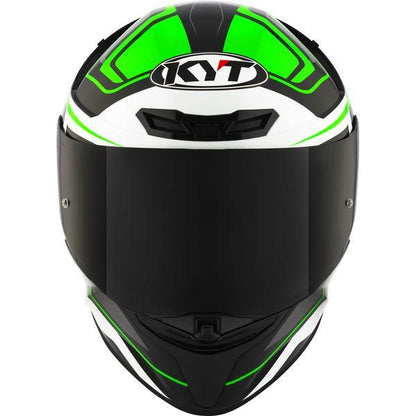 KYT Sport Touring - TT-REVO Overtech Black Green - Full Face Helmet