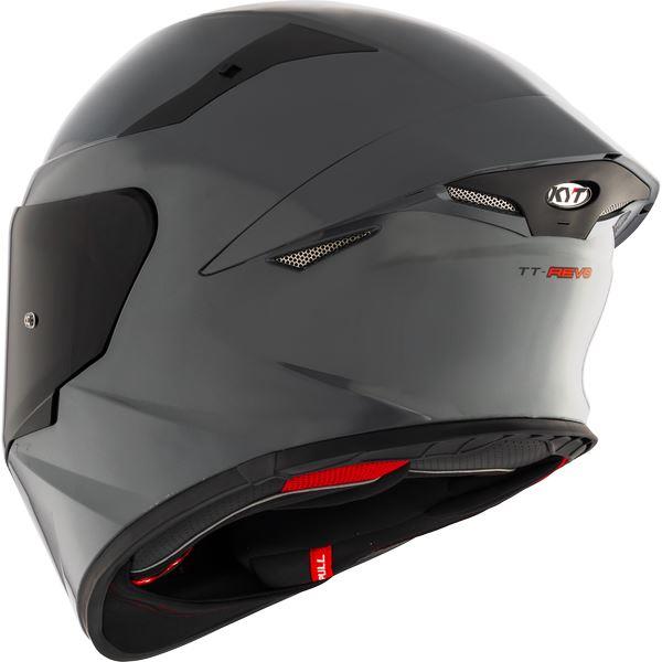 KYT Sport Touring - TT-REVO Plain Matt Grl Grey - Full Face Helmet
