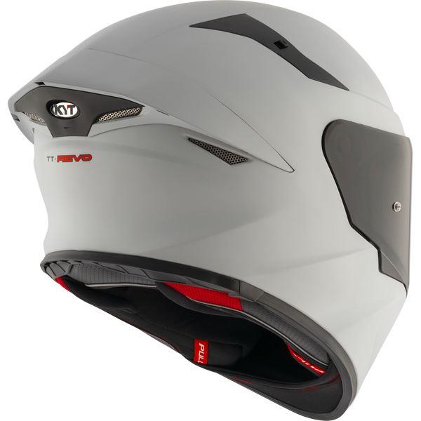 KYT Sport Touring - TT-REVO Plain Matt Asp Grey - Full Face Helmet