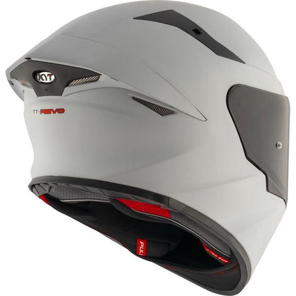 KYT Sport Touring - TT-REVO Plain Matt Asp Grey - Full Face Helmet