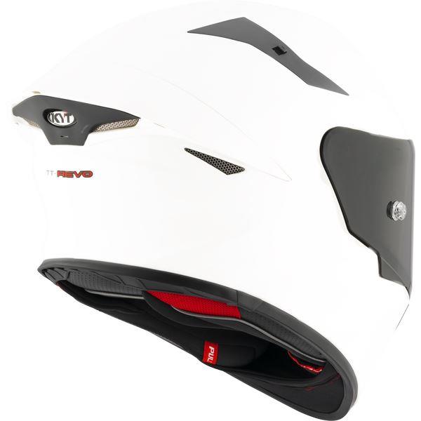 KYT Sport Touring - TT-REVO Plain White - Full Face Helmet