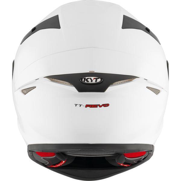KYT Sport Touring - TT-REVO Plain White - Full Face Helmet