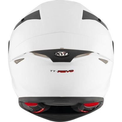 KYT Sport Touring - TT-REVO Plain White - Full Face Helmet