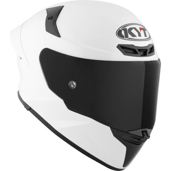 KYT Sport Touring - TT-REVO Plain White - Full Face Helmet