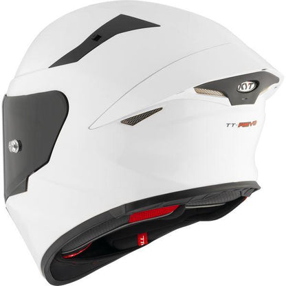 KYT Sport Touring - TT-REVO Plain White - Full Face Helmet
